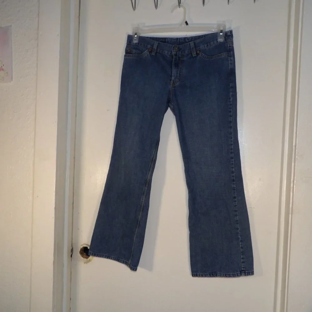 Lucky Brand " Progressive Crop " 100% Cotton Jeans Sz 8/29 - Picture 4 of 7